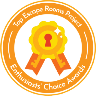 TERPECA Badge for the Top Escape Rooms Project.