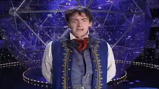 A screenshot of The Crystal Maze TV show from 1990.