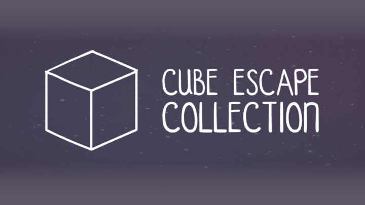 Logo and title of the Cube Escape Collection puzzle game anthology