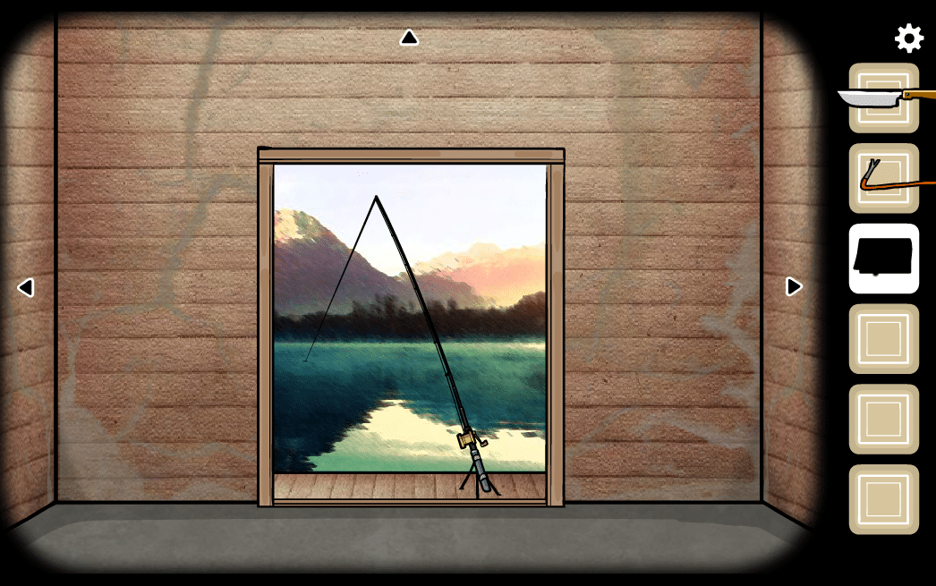 A screenshot from a Cube Escape game.