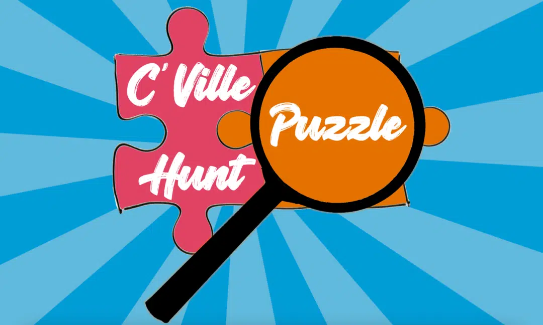 The logo for the annual C'ville Puzzle Hunt.