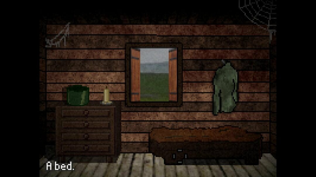 A screenshot from the 2013 game, Don't Escape.