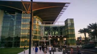 A photo of the Dr. Philips Center for the Performing Arts in Orlando.