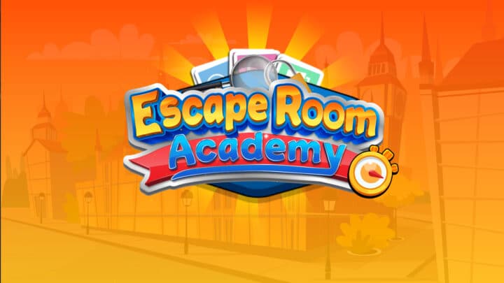 The loading screen for Escape Room Academy.