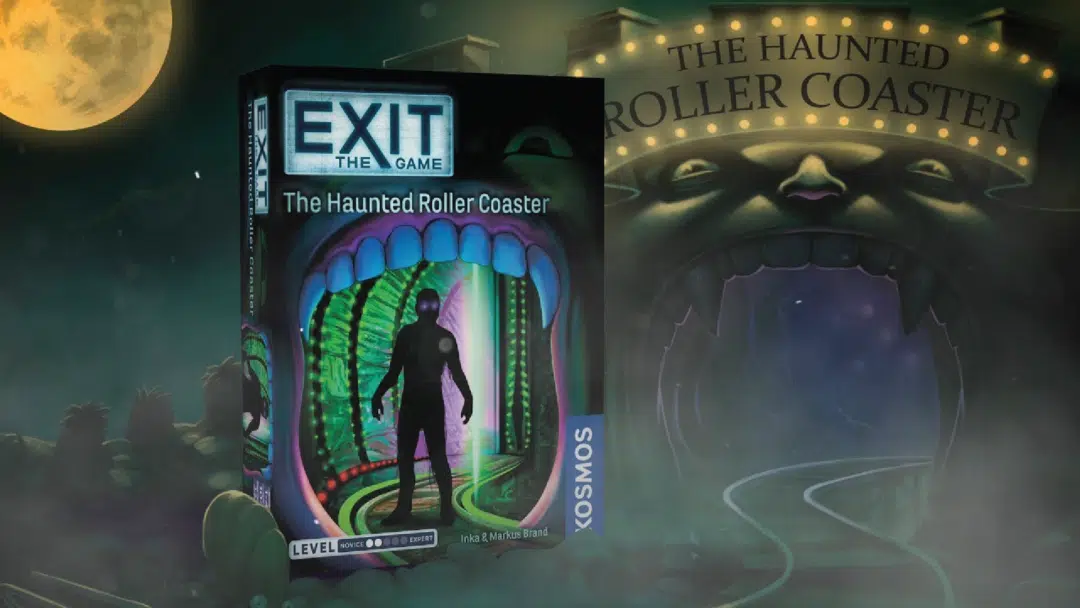 An at-home game for fans of escape rooms and rollercoasters.