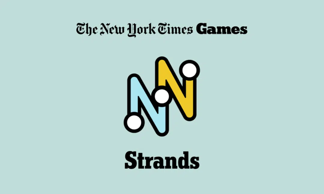The logo for the NYT puzzle, Strands.