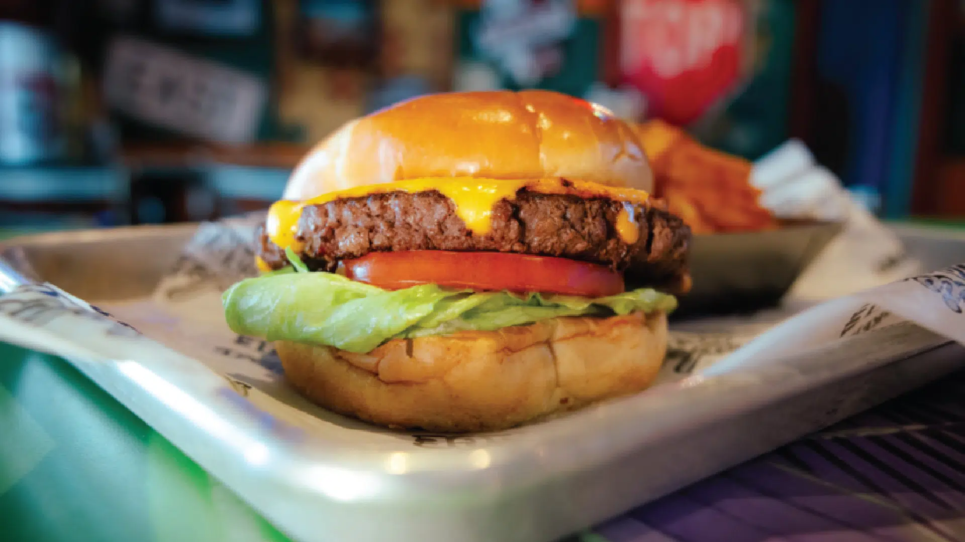 A burger from Sickies.