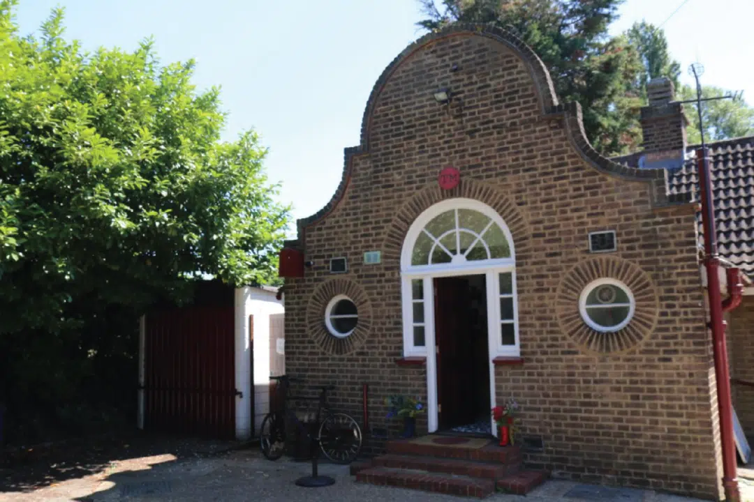 The Taskmaster house from the popular British game show.