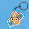A friendly padlock-shaped keychain named Paddy.