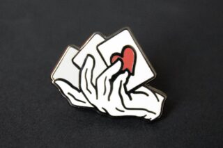 Fright Before Your Eyes Enamel Pin