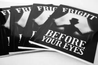A photo of the Fright Before Your Eyes comic.