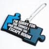 I'm sorry for the things I said during the escape room keychain.