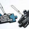 I'm sorry for the things I said during the escape room keychain.