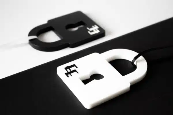 Escape Effect themed ornaments.