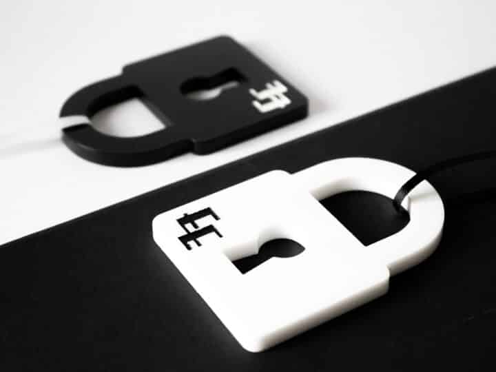 Escape Effect themed ornaments.