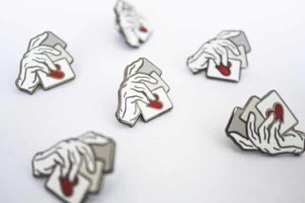 Grouping of Fright Before Your Eyes pins.