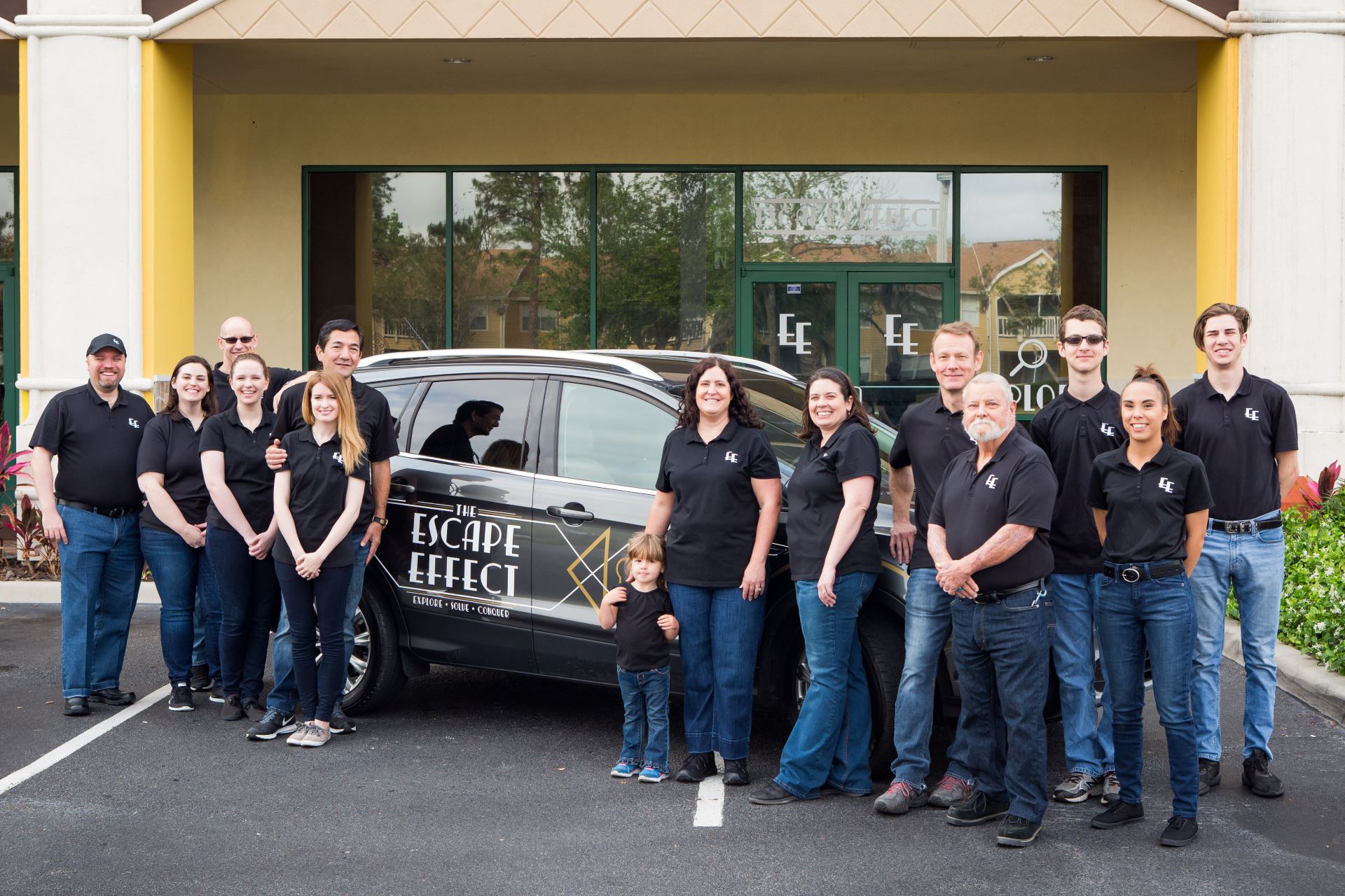 The development and hosting teams are happy to host guests during the Grand Opening.
