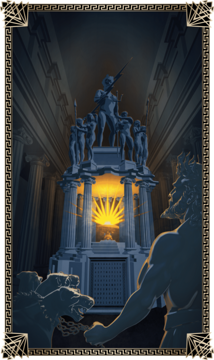 At Odds With The Gods Poster The official poster of At Odds With The Gods.