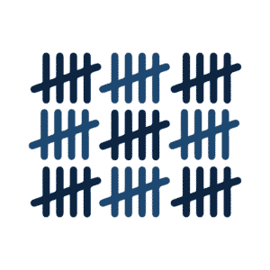 An icon showing a tally counting to 45.